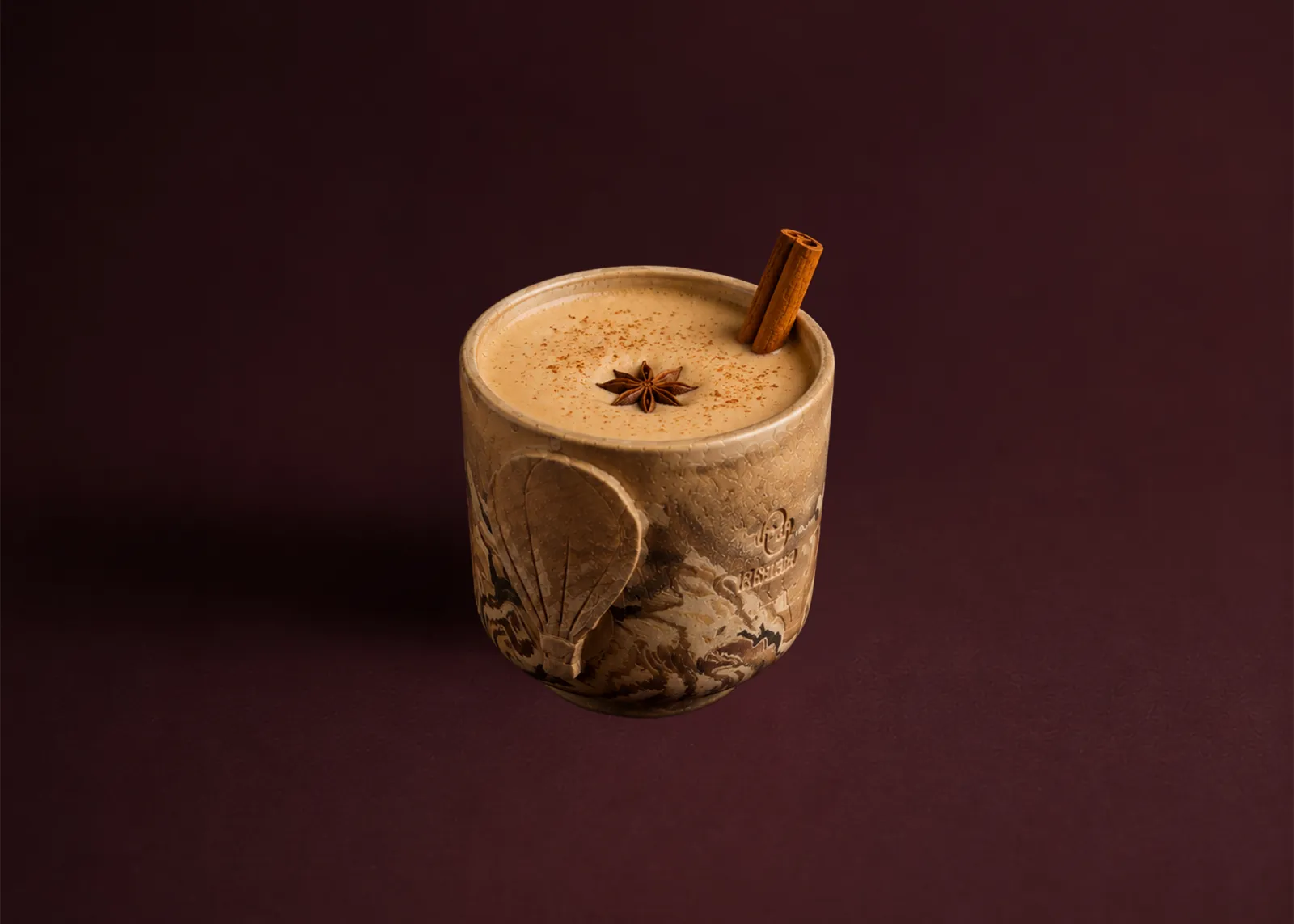 Latte de té chai