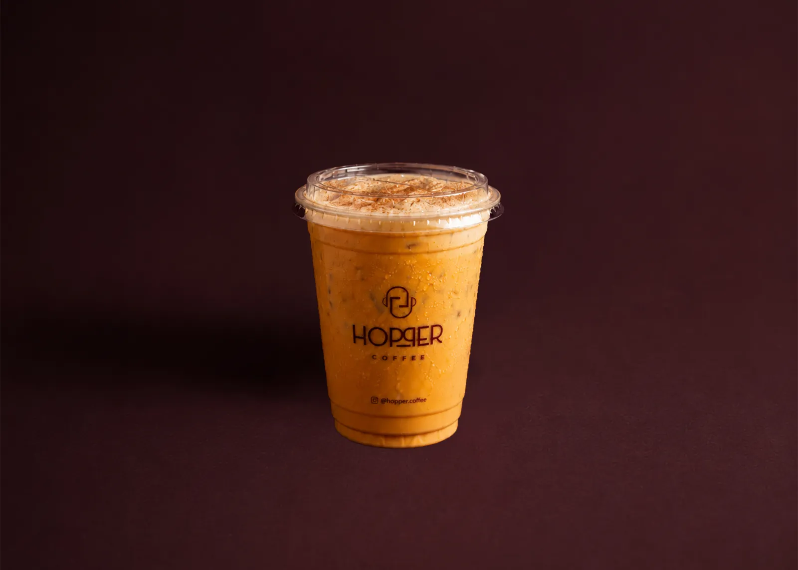 Latte de calabaza con especias